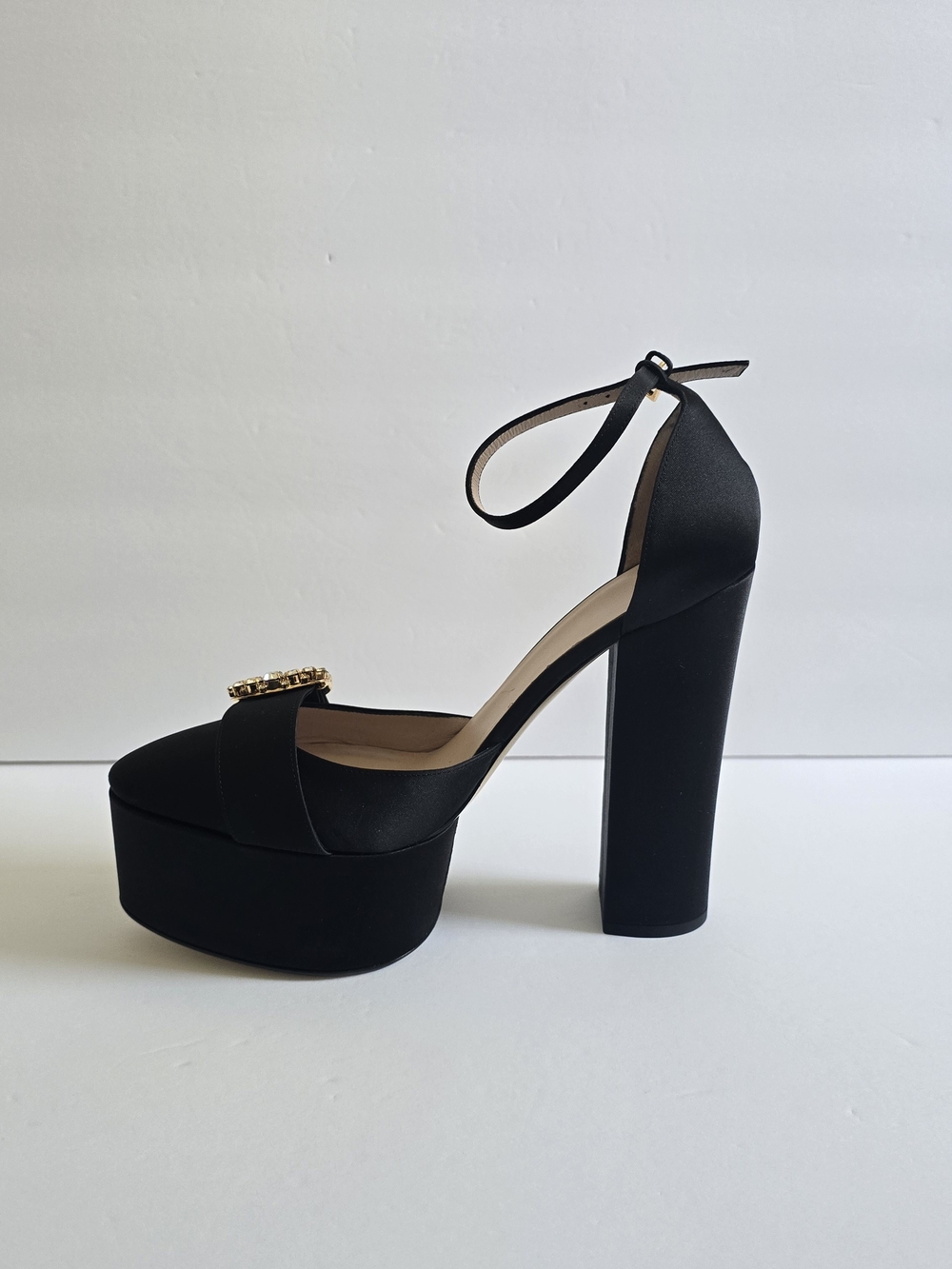 Nº21 Ankle-Strap Platform Heels Black Size 40 - Picture 5 of 13